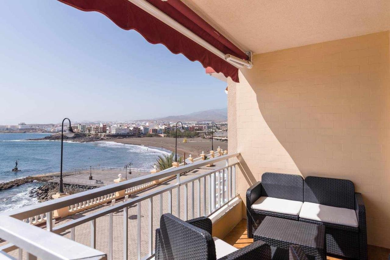Piso En Primera Linea Con Vistas Directas Al Mar Melenara Buitenkant foto